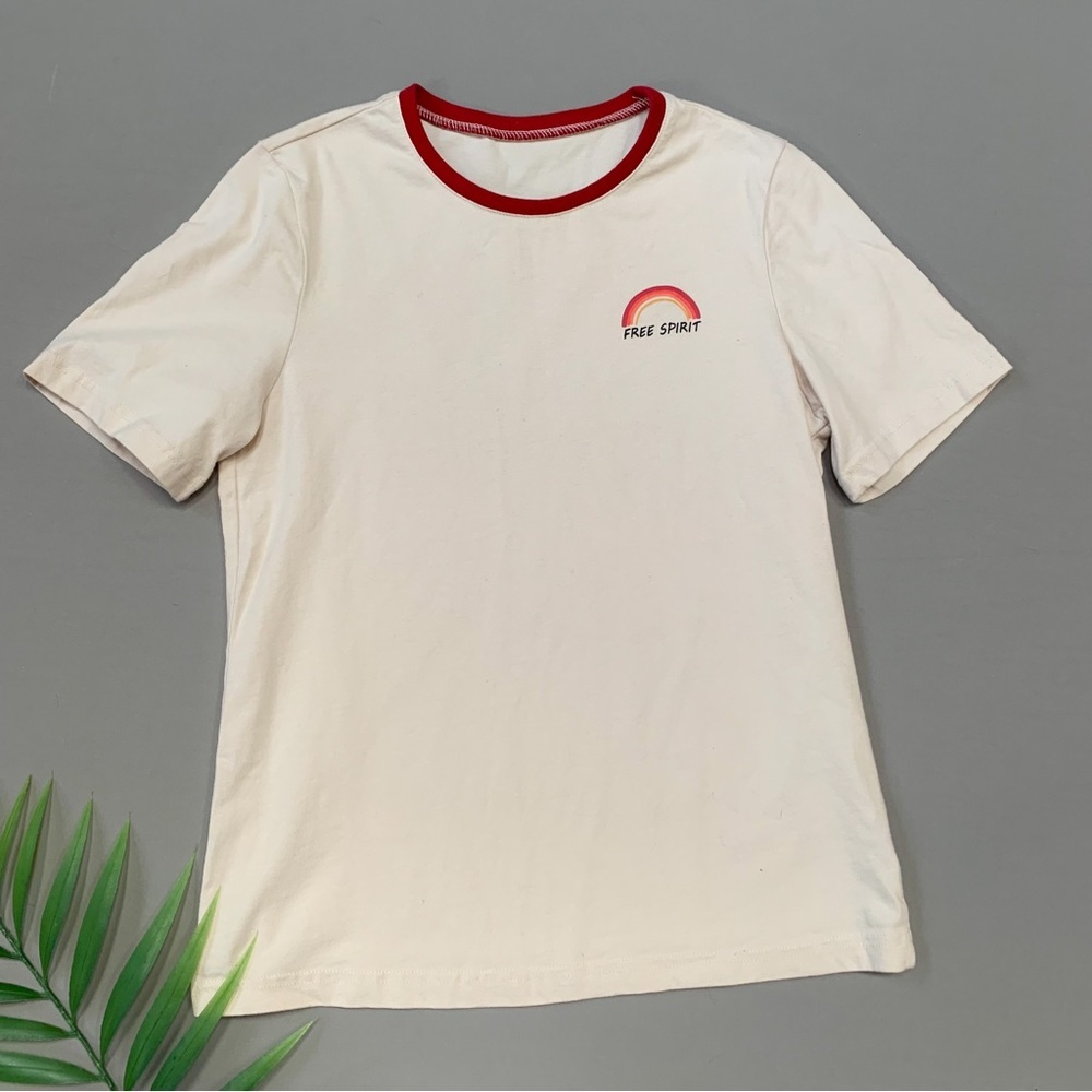“Somewhere Over the Rainbow” short sleeved pride tee, women’s S. - Picture 4 of 8